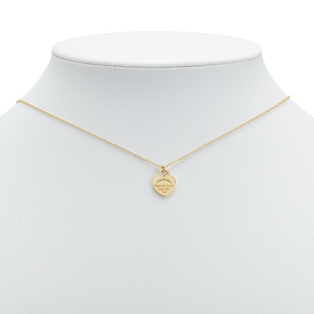 TIFFANY Authentic 18k Gold Heart Necklace - Picture 9 of 9
